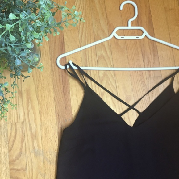 3/$15 Cute cross back slip dress - Picture 3 of 4